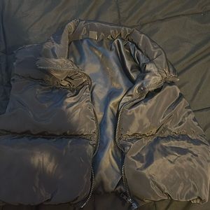 Shein Small Cropped Black Puffer jacket